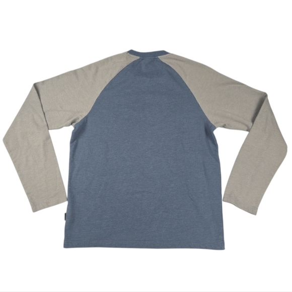 Patagonia Fitz Roy Bison Lightweight Crew Sweatshirt Mens Size Med Blue - Picture 7 of 10